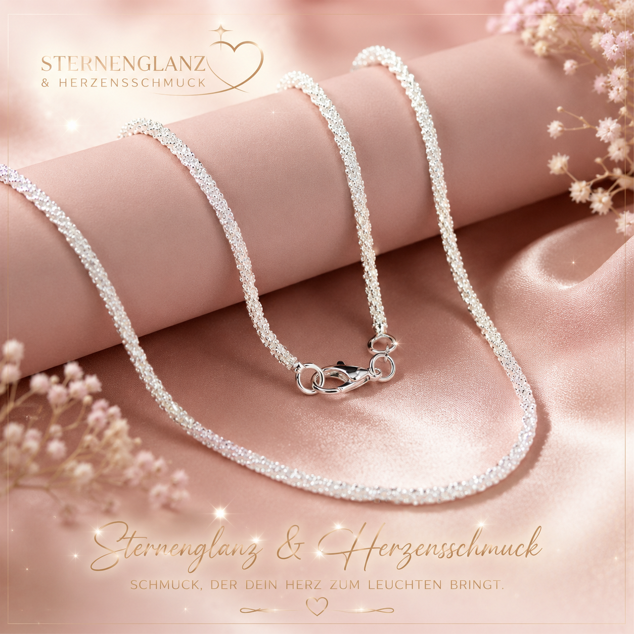 925 Sterling Silber Halskette 2 mm – Damen Kette 40–75 cm