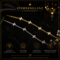 925 Sterling Silber Blumen Armband mit Zirkonia – Elegantes Damen Armband für Hochzeit & Geschenk