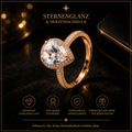 925 Sterling Silber Herz Ring Roségold – Unendlichkeit