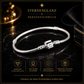 925 Sterling Silber Charm-Armband – Schlangenarmband für Charms | Sternglanz Herzensschmuck