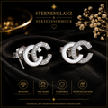 925 Sterling Silber Ohrstecker mit Zirkonia – Elegante Damen Ohrringe als Geschenk
